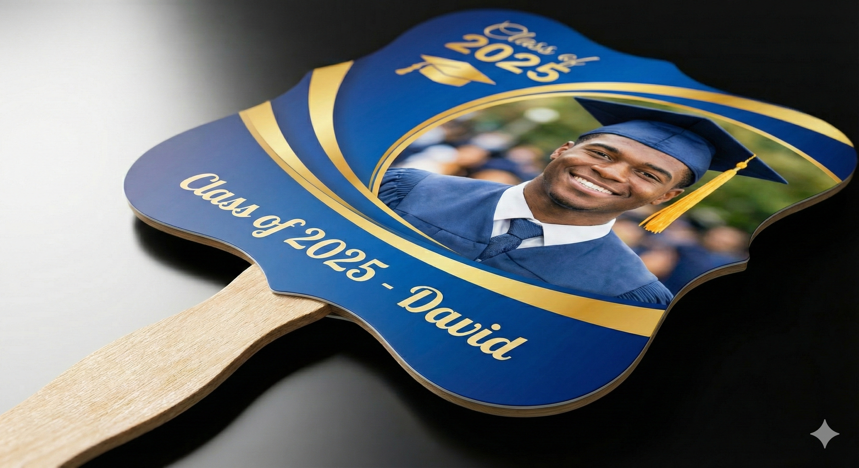 Graduation Hand Fans – Custom Photo Fans (Class of 2025)