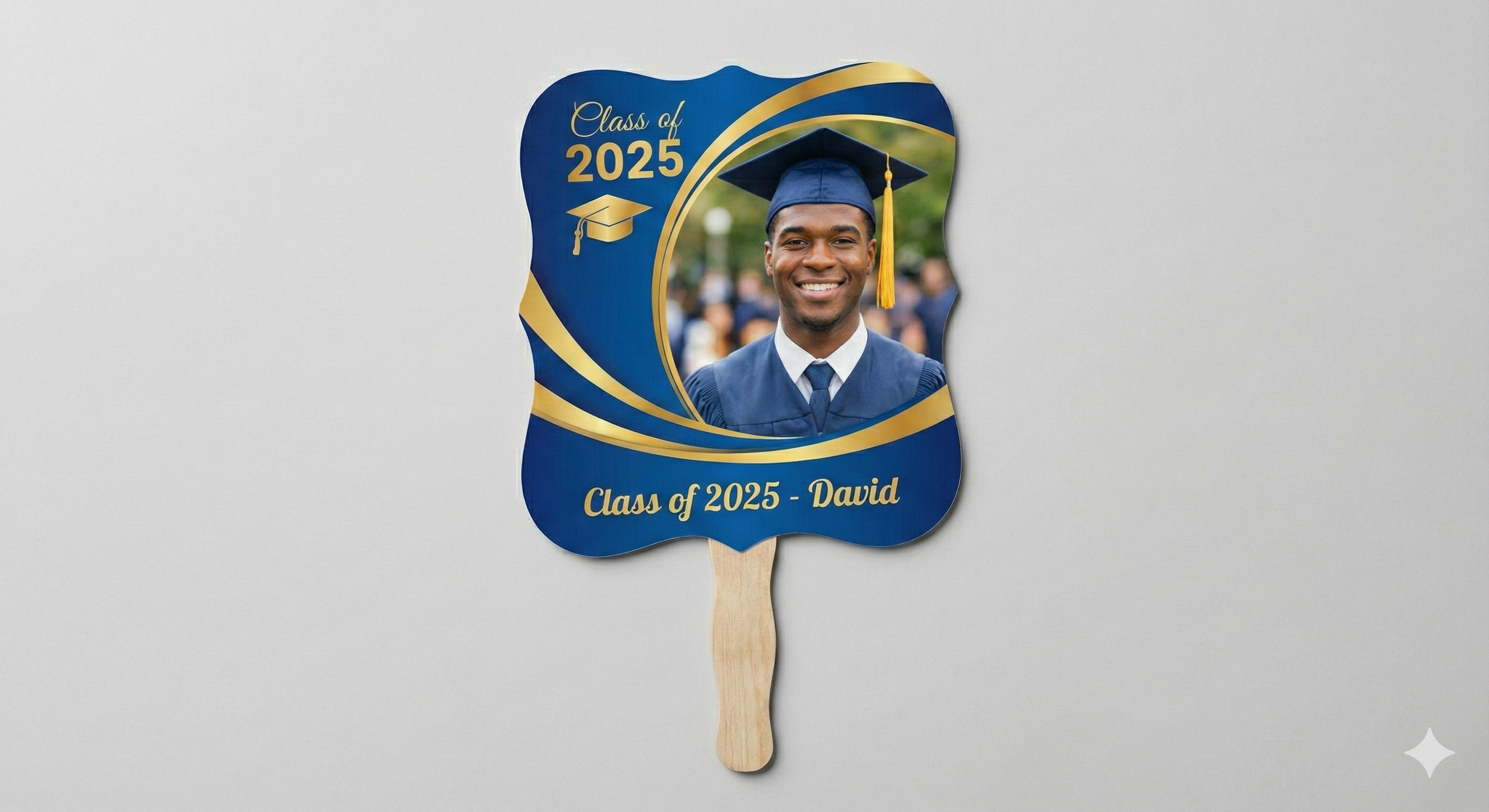 Graduation Hand Fans – Custom Photo Fans (Class of 2025)