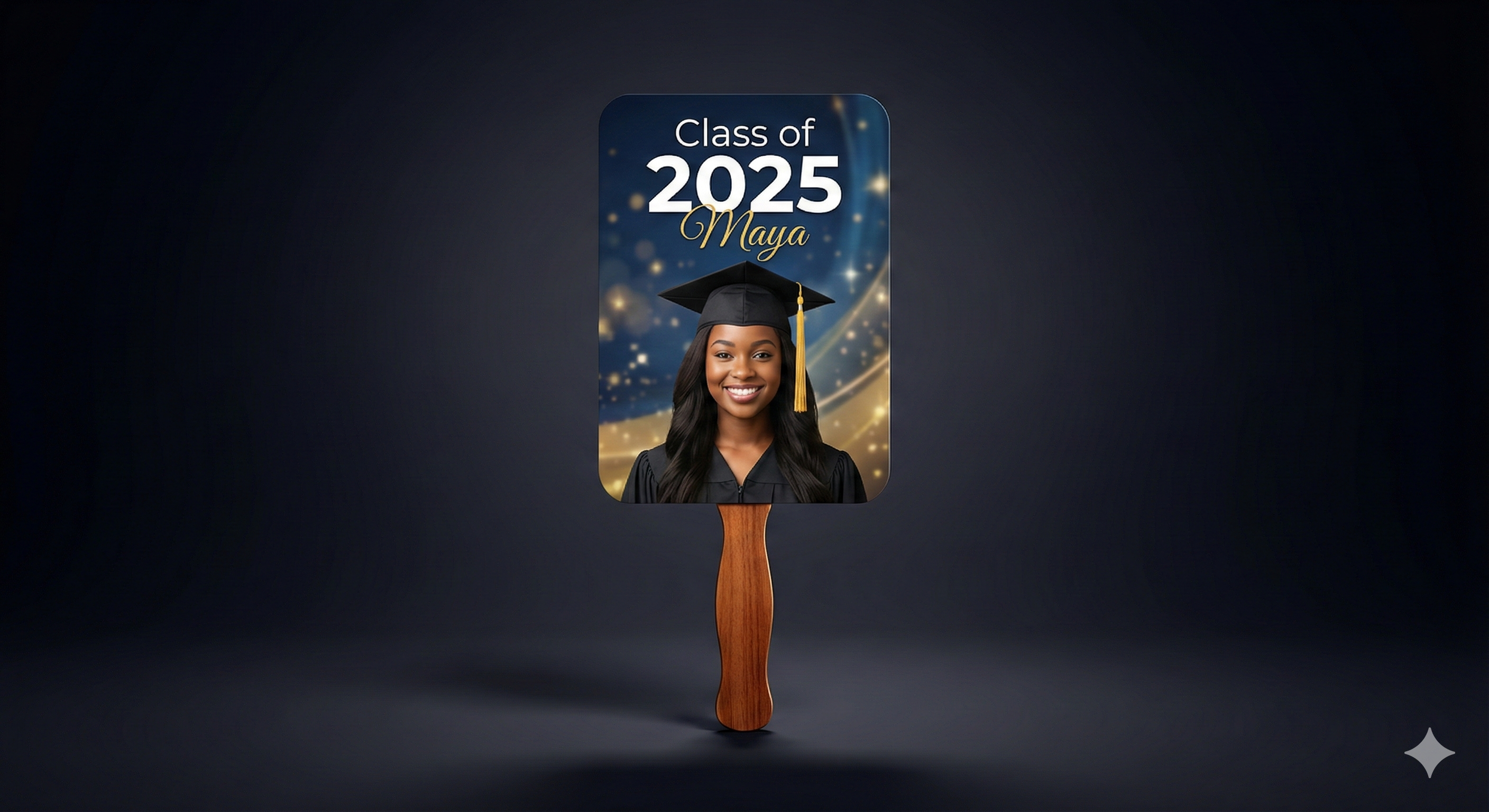 Graduation Hand Fans – Custom Photo Fans (Class of 2025)