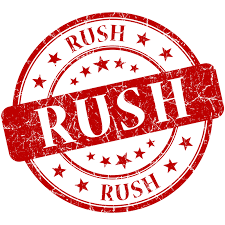 Rush Service – Funeral Program Design & Print